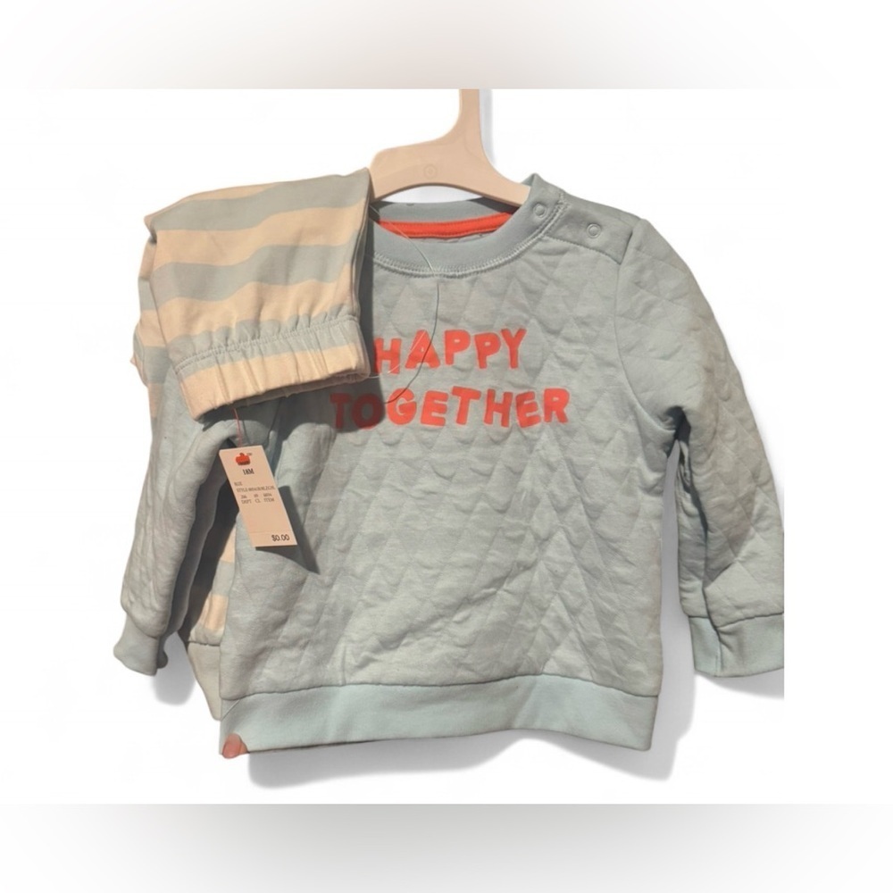 Cat & Jack Happy Together Sweatshirt 2 piece set